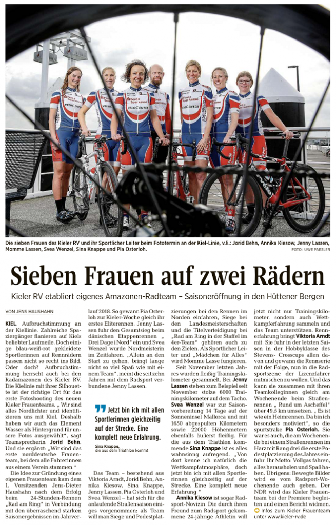 Kieler Nachrichten vom 28.03.2019